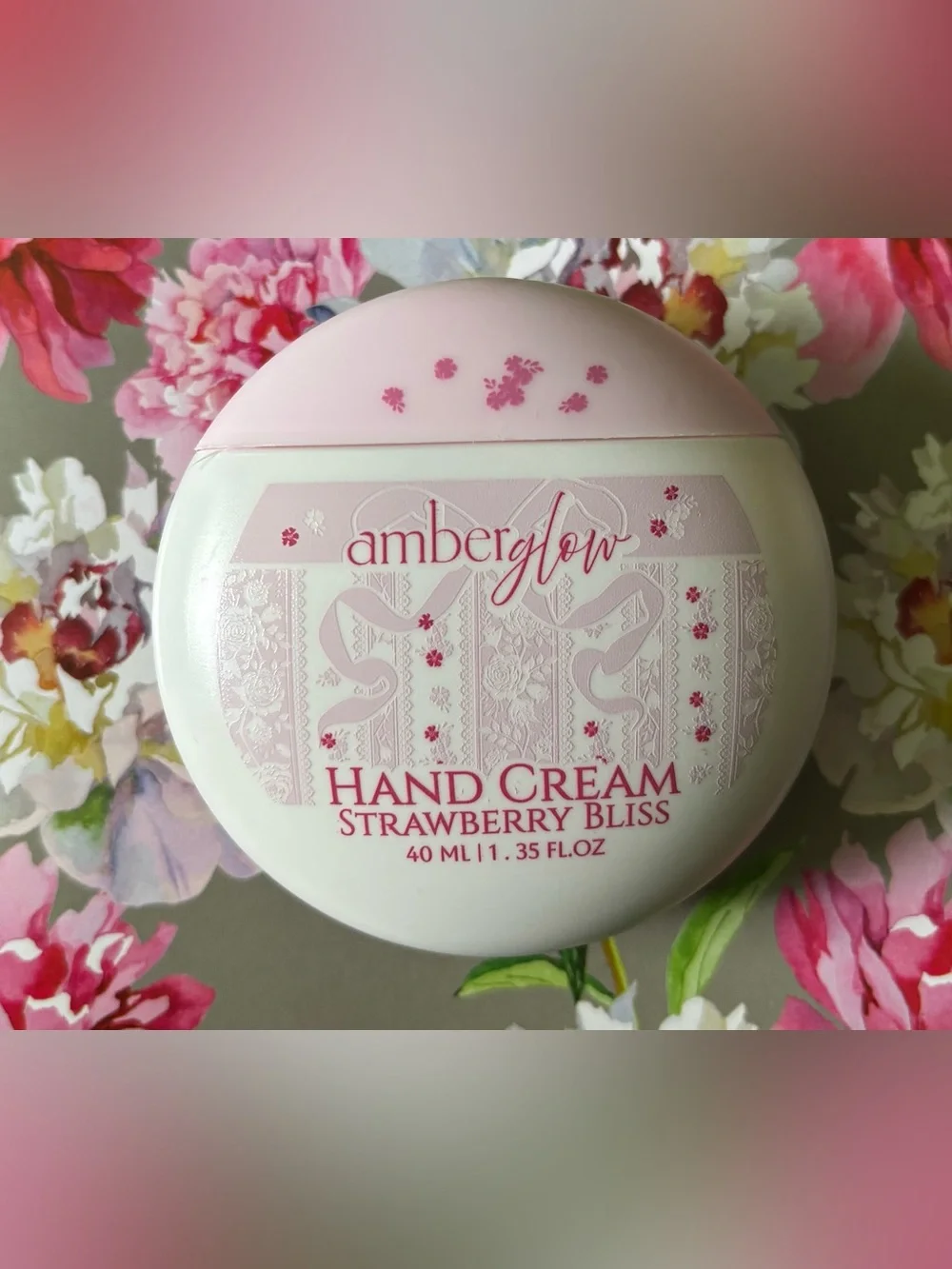 Strawberry Bliss Hand Cream — Pink